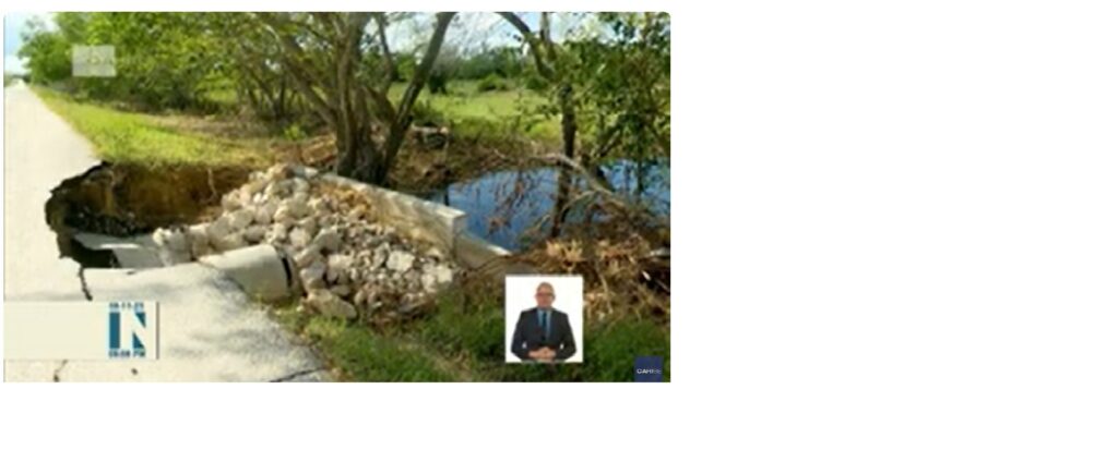 Labores de recuperación en oriente