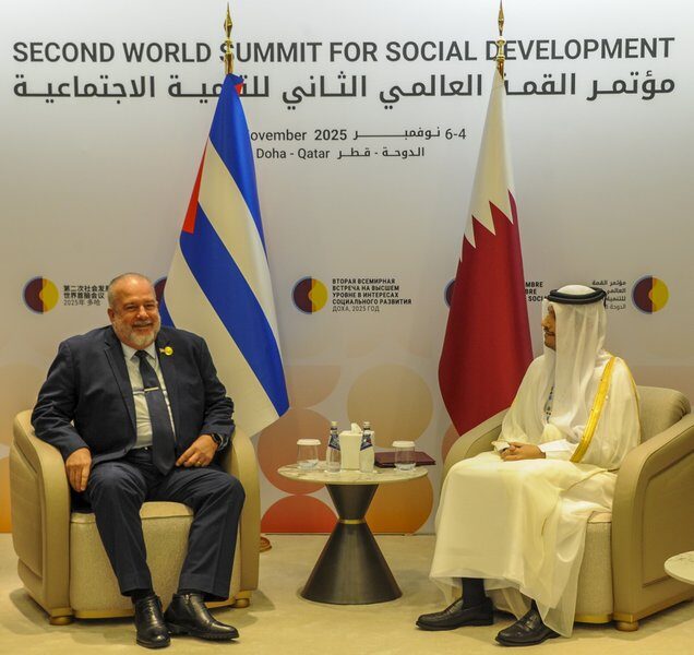 Primer ministro de Cuba en Qatar
