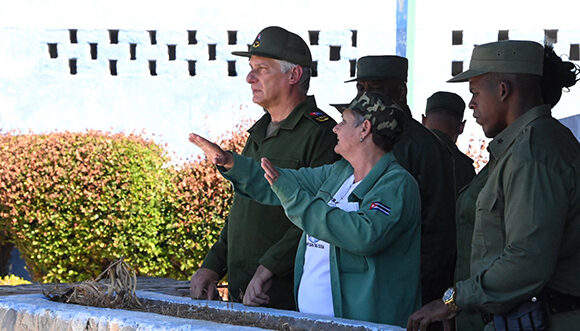 Diaz-canel recorre el oriente