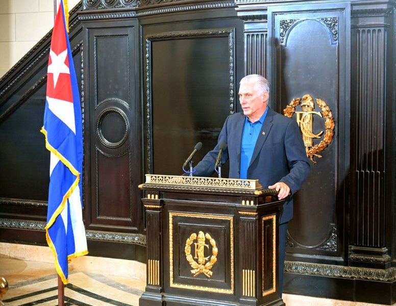 Tomado de Presidencia Cuba