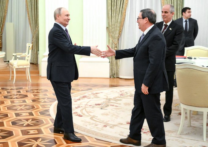 Putin recibió a Bruno Rodríguez