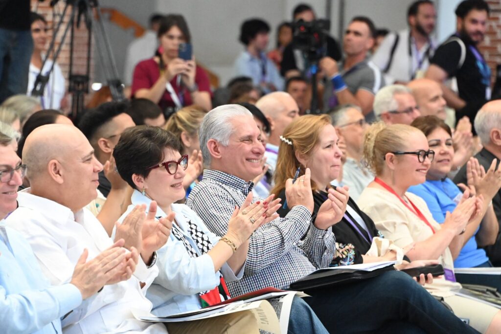 Tomada de la cuenta en X de Presidencia Cuba.