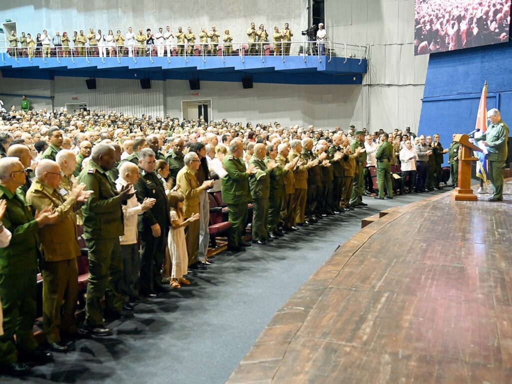 Tomada del perfil en Facebook de Presidencia Cuba.