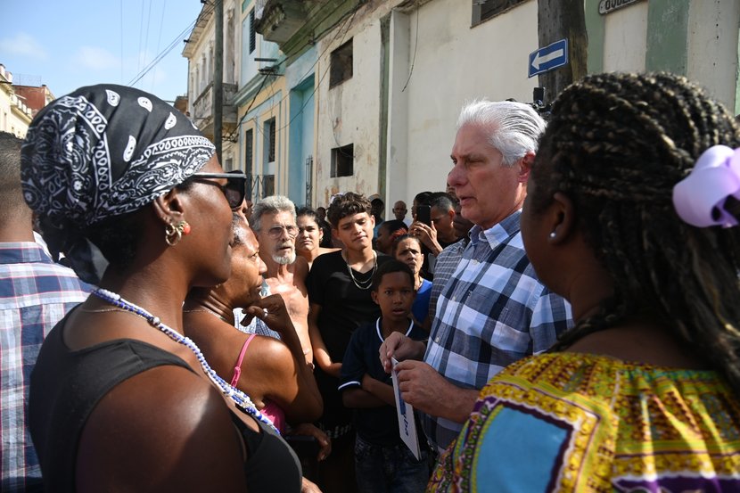 Tomada de Presidencia Cuba. 