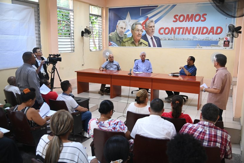 Tomada de Presidencia Cuba.